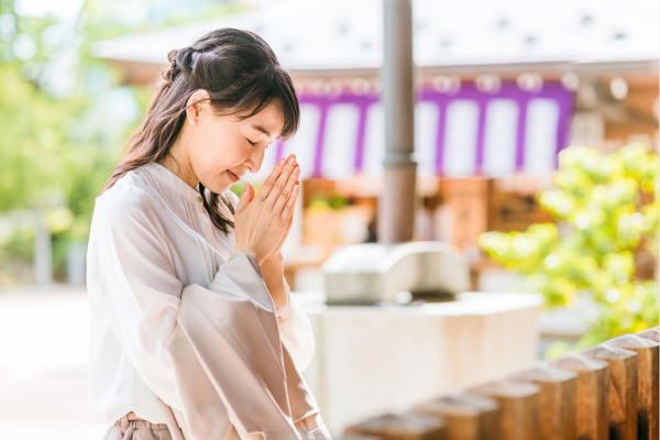 お寺 参拝