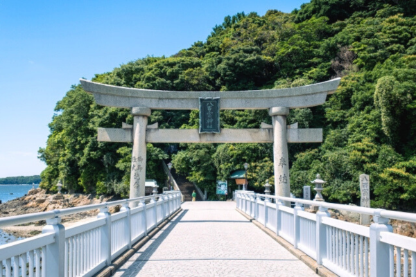 八百富神社 竹島 愛知 初詣