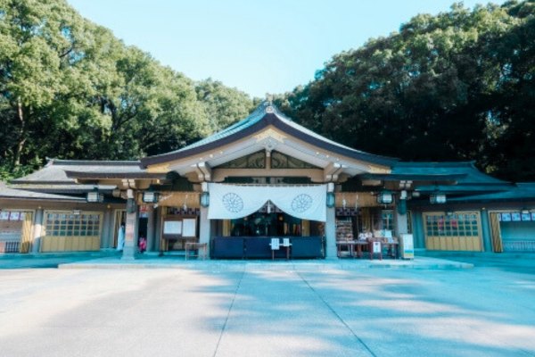 福岡縣護国神社 初詣