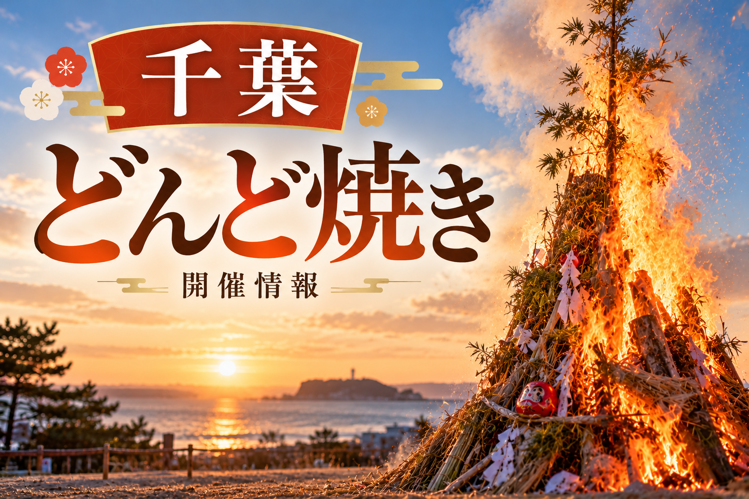 千葉 どんど焼き 左義長 とんど お焚き上げ 開催情報