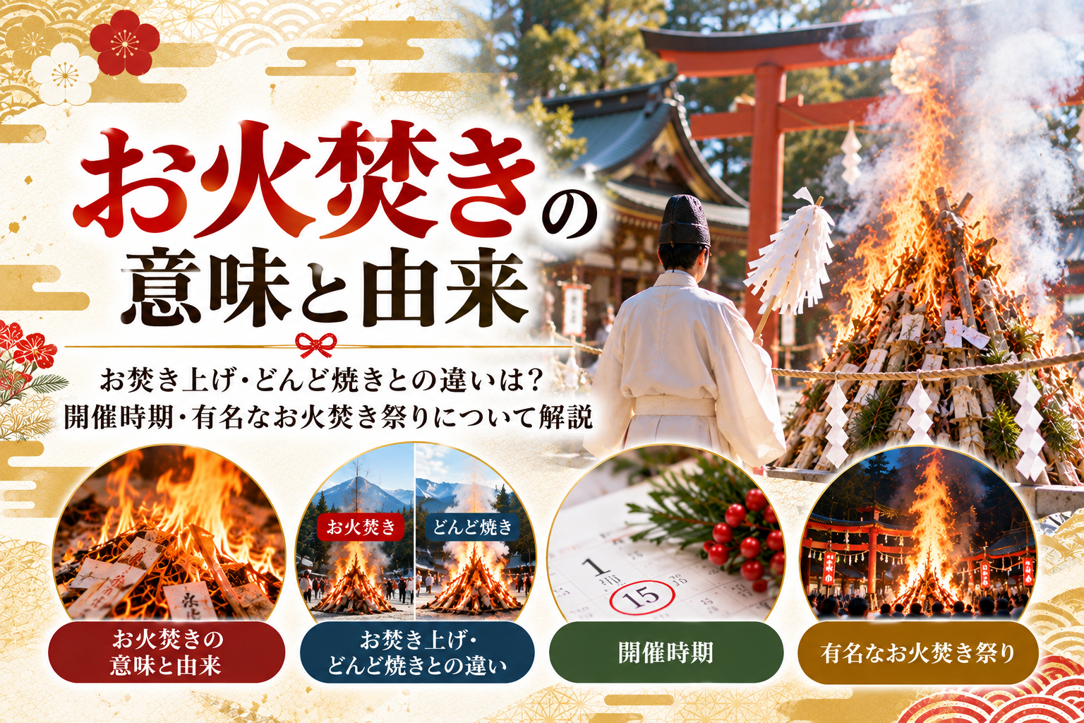 お火焚きとは 意味 由来