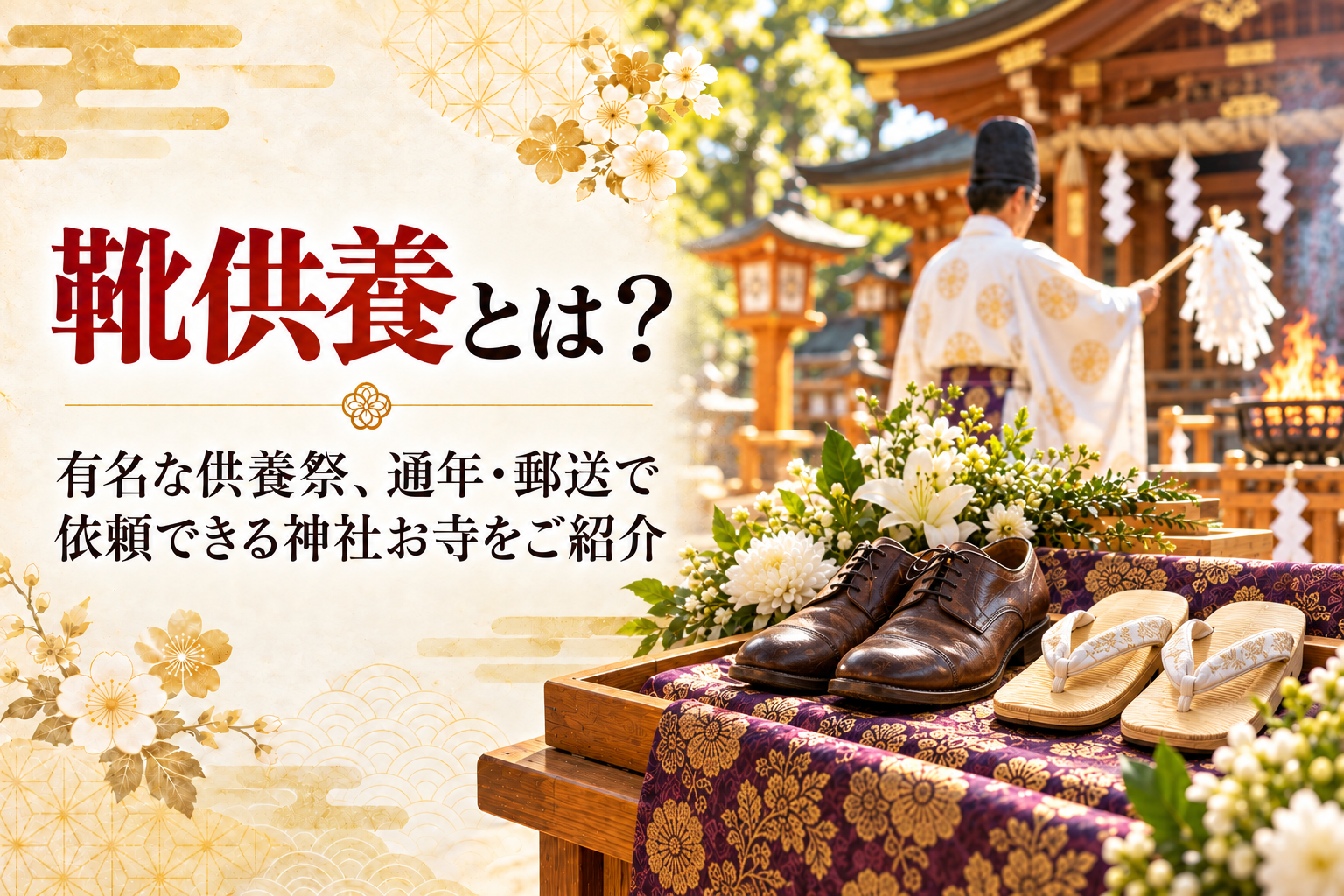 靴供養とは 意味 供養祭 神社 お寺