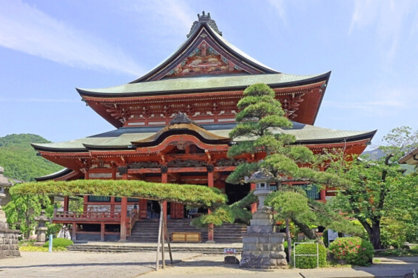 甲斐善光寺 山梨 甲府 初詣