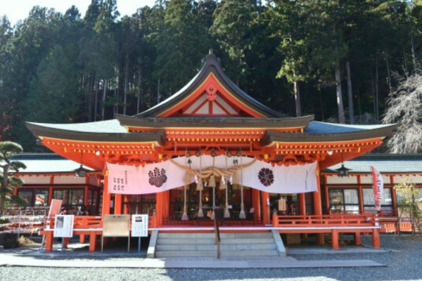 金櫻神社 山梨 甲府 初詣