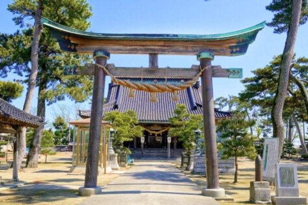 放生津八幡宮 富山 初詣