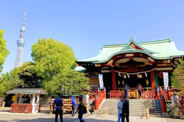 亀戸天神社