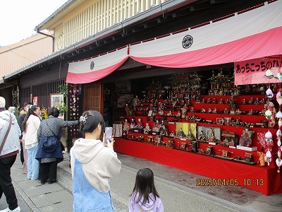 備中たかはし町屋通りの雛まつり 人形の喜峯 高梁市 人形供養