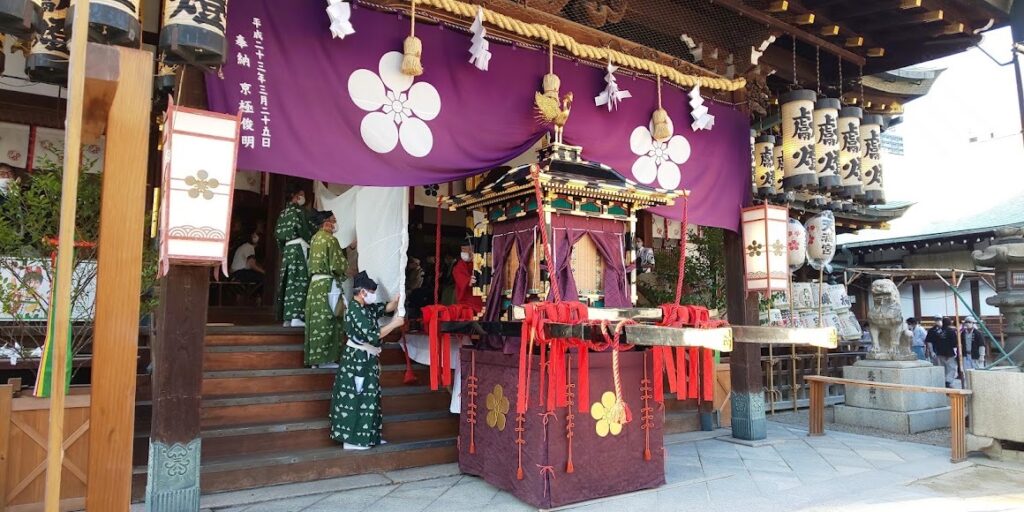 大阪天満宮 人形感謝祭
