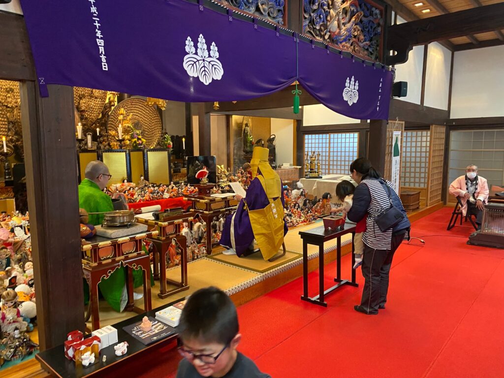 玄忠寺 人形供養祭 笠岡市