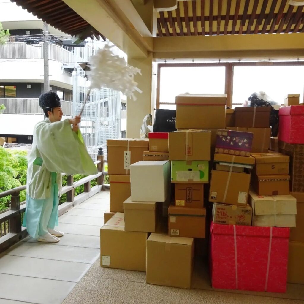 人形の藤娘 人形供養 広島