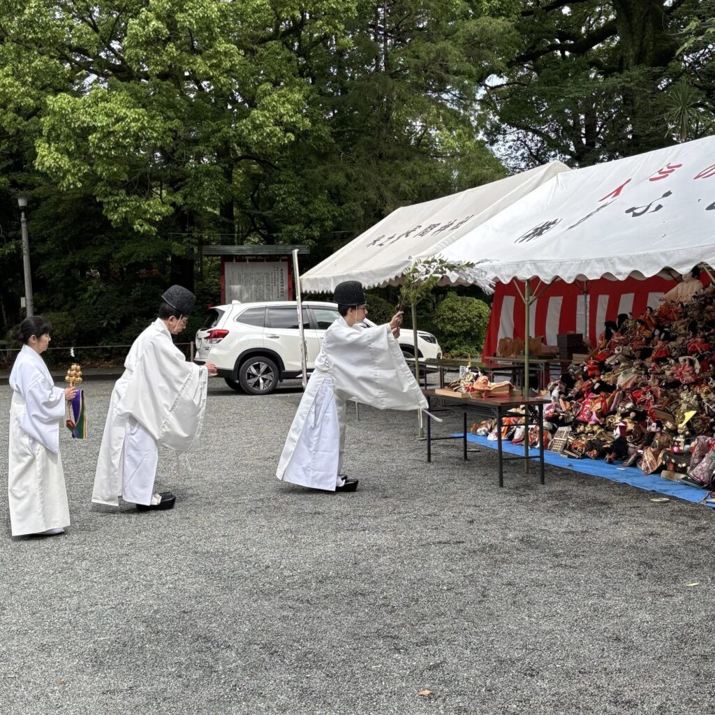 雛ふじ 人形供養祭 静岡