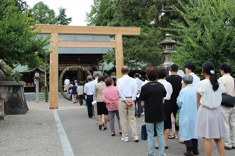 射水神社 人形感謝清祓式