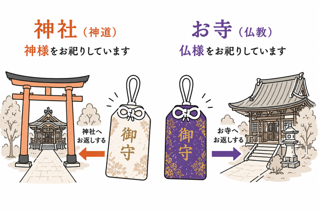 お守り 返納 神社 お寺