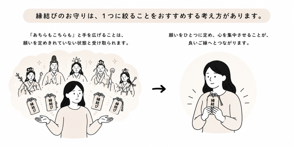 お守り 複数持ち 縁結び ご利益