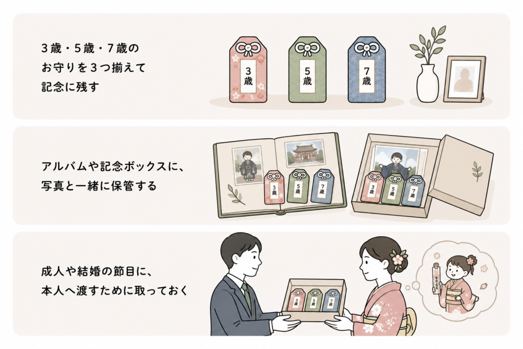 七五三 お守り 保管