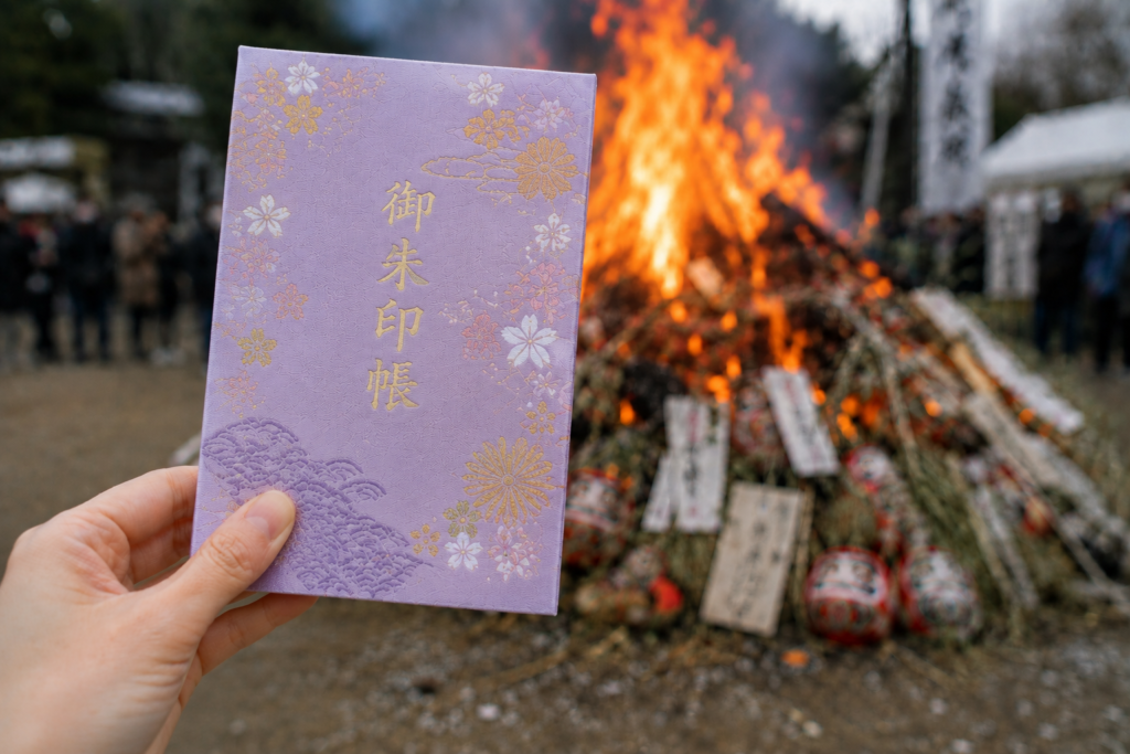 御朱印帳 処分 どんど焼き お焚き上げ