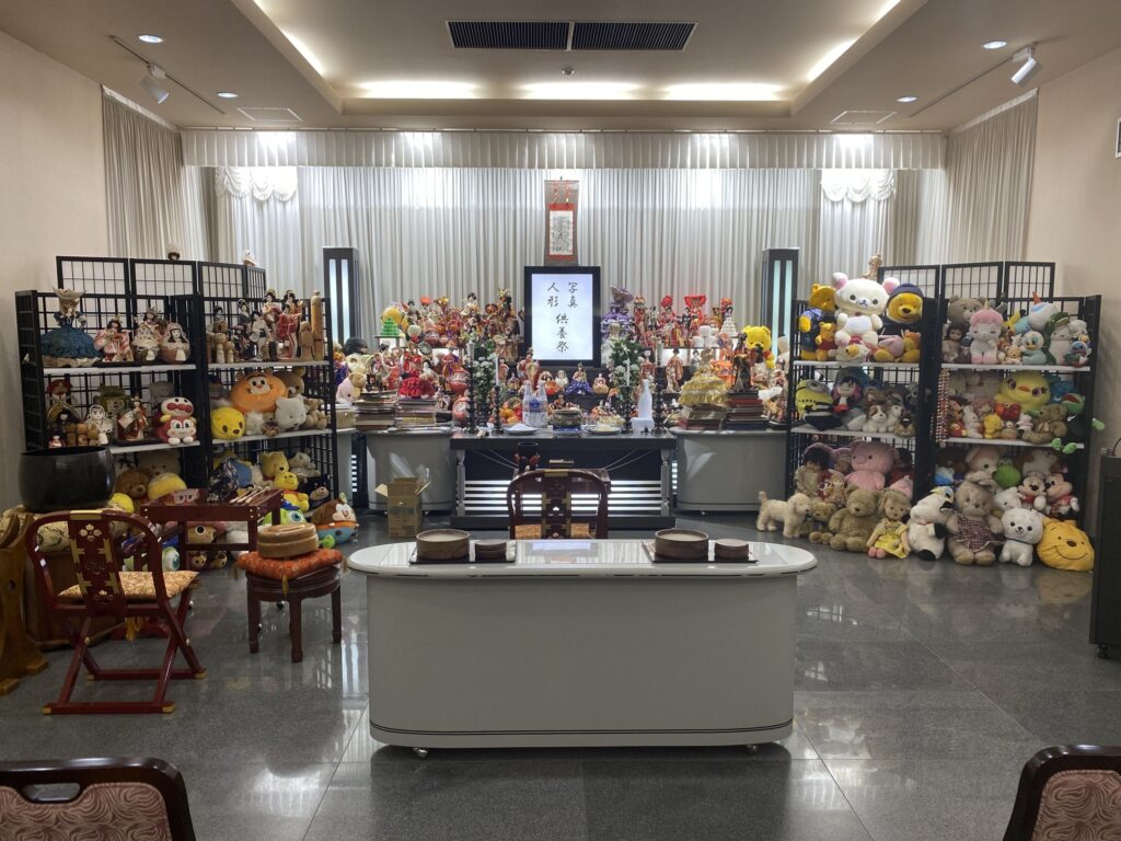ヌマザワ 人形供養 山形 エヴァホール新庄