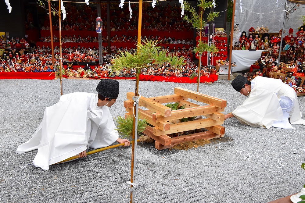 曩祖八幡宮 筑前人形感謝祭