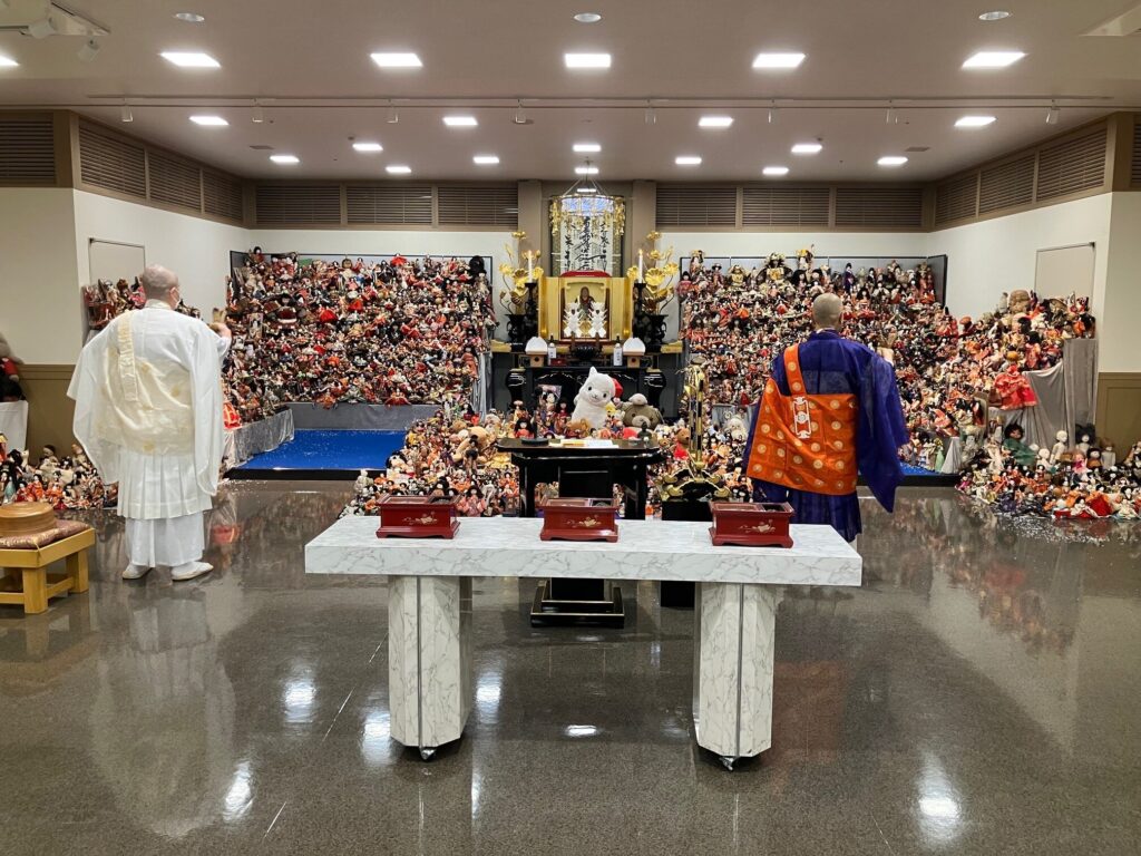 メモリアルアートの大野屋「人形供養祭」千葉