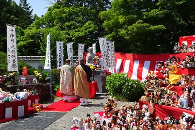 南林寺「中津川人形供養祭」