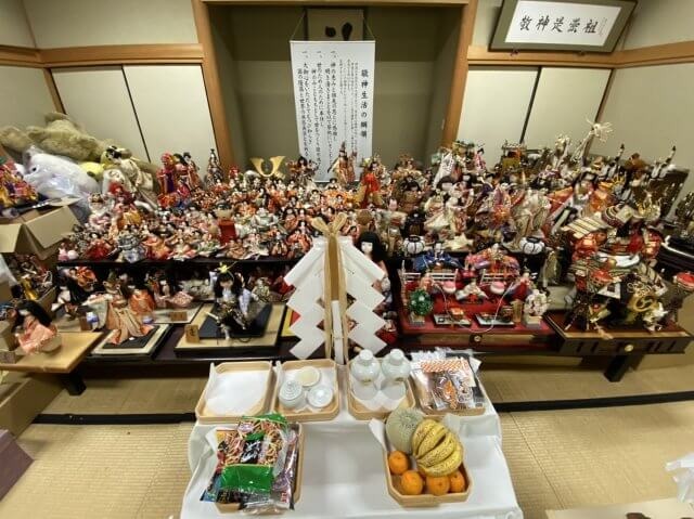 神峰神社「人形慰霊祭」