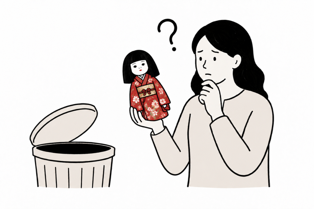 市松人形 処分 捨て方 分別 ゴミ