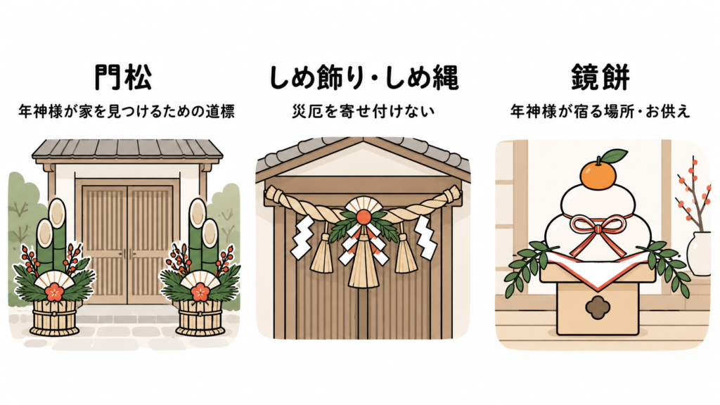 正月飾り 意味 役割
