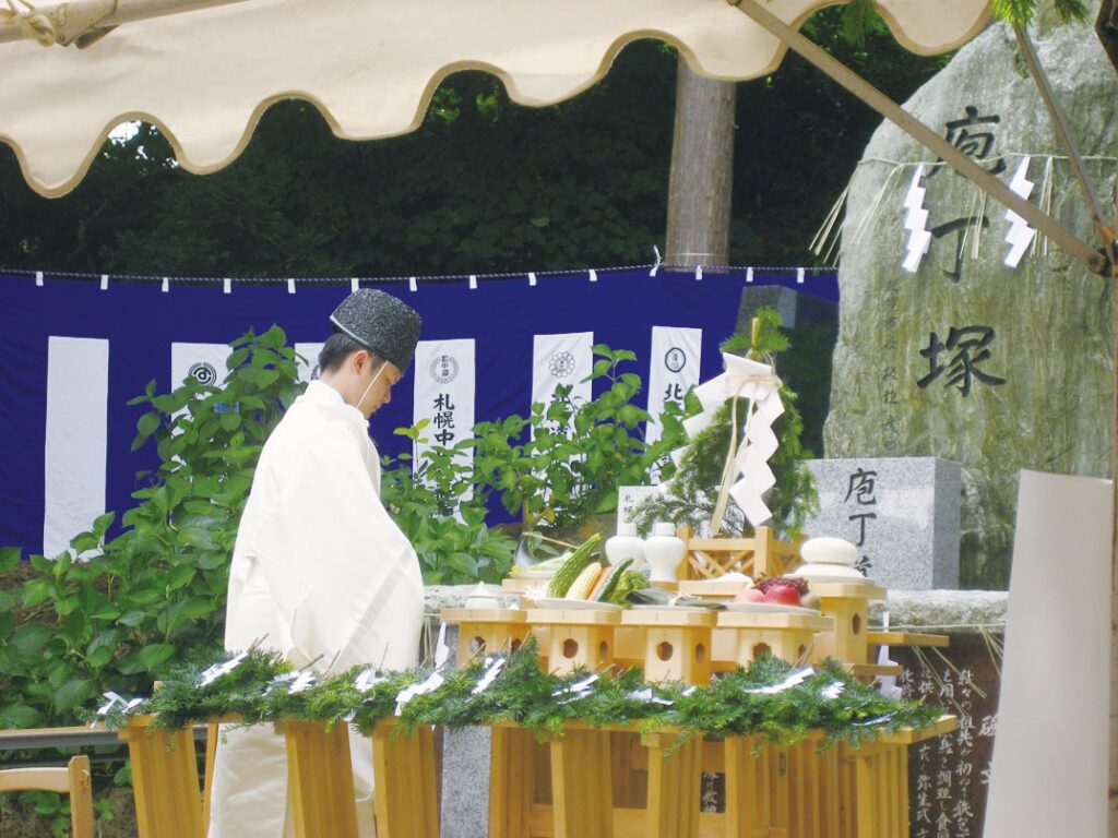 北海道神宮「庖丁塚供養祭」|北海道札幌市