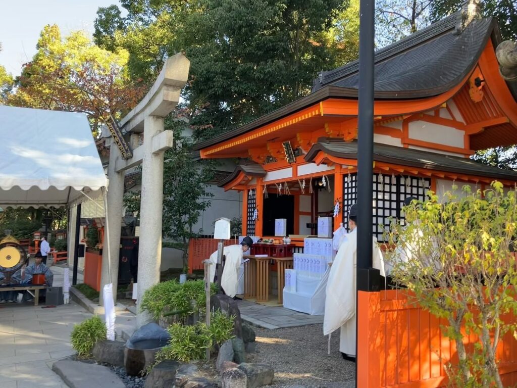八坂神社 美御前社「理容美容感謝祭」