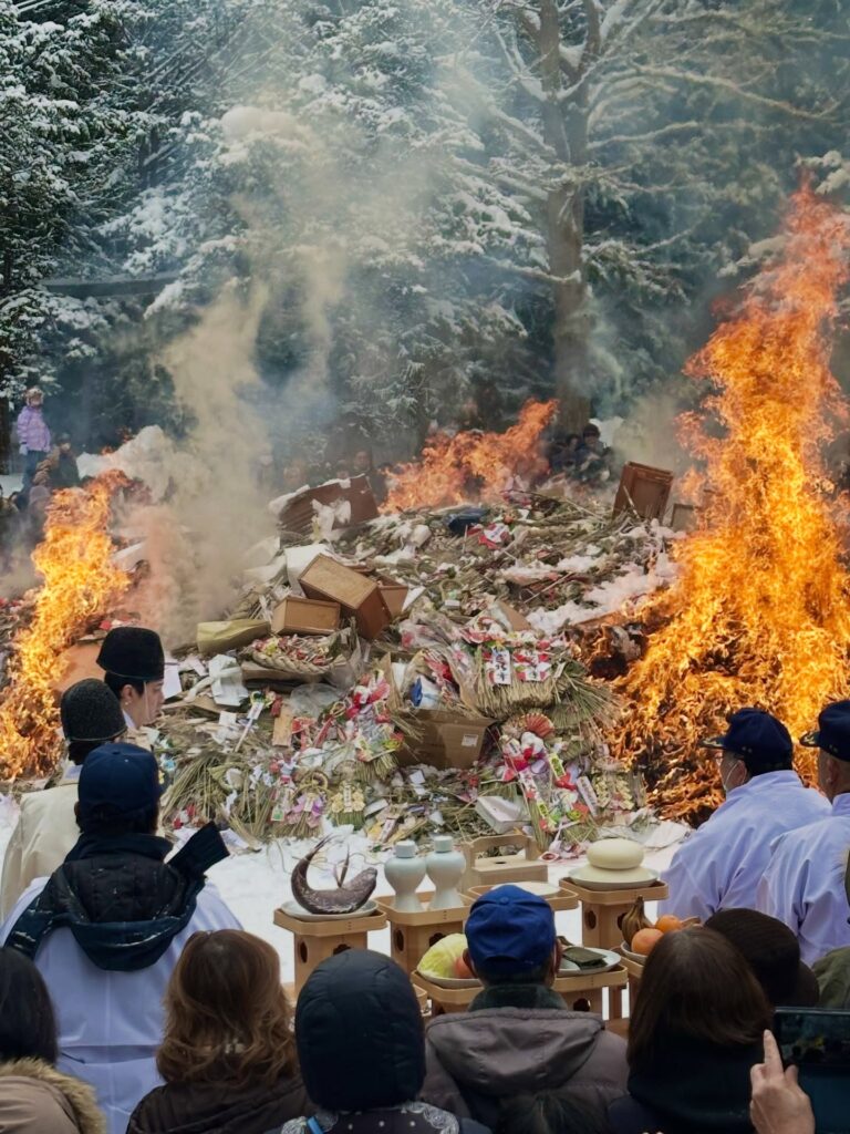 北海道神宮「古神札焼納祭」｜札幌市中央区