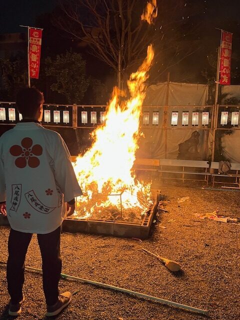 八尾天満宮・八尾戎神社「とんど焼」｜八尾市