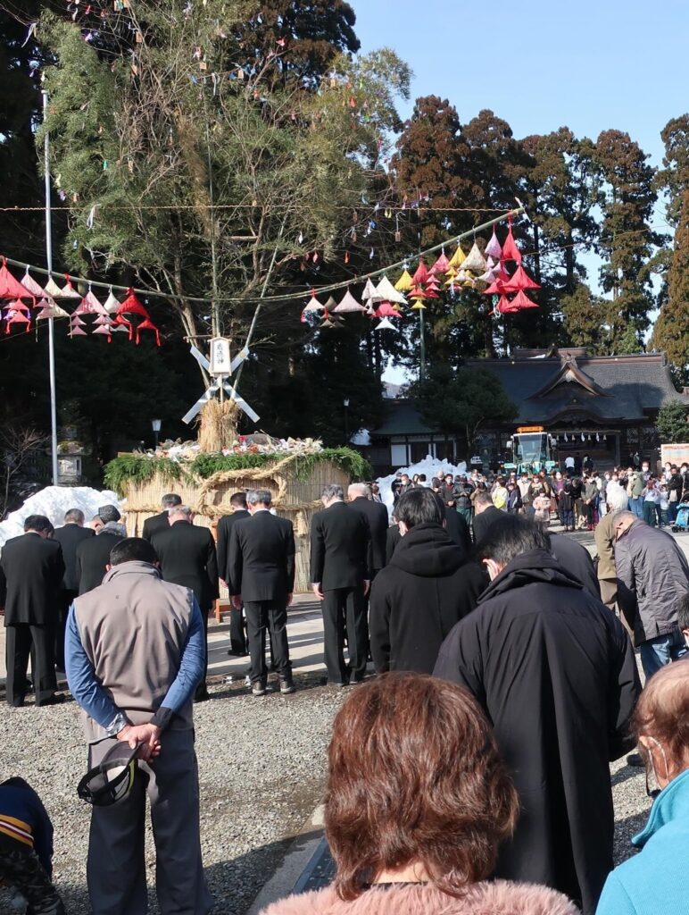 劔神社「左義長（鎮火祭）」｜丹生郡越前町