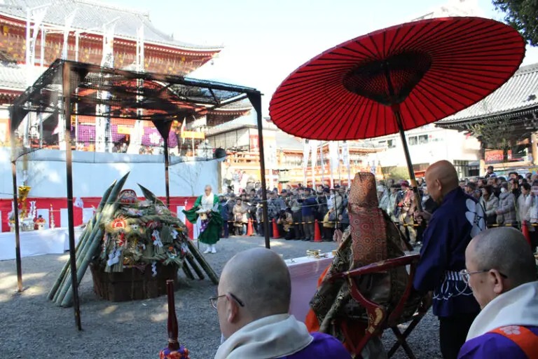 左義長火祭り｜大須観音（愛知県）