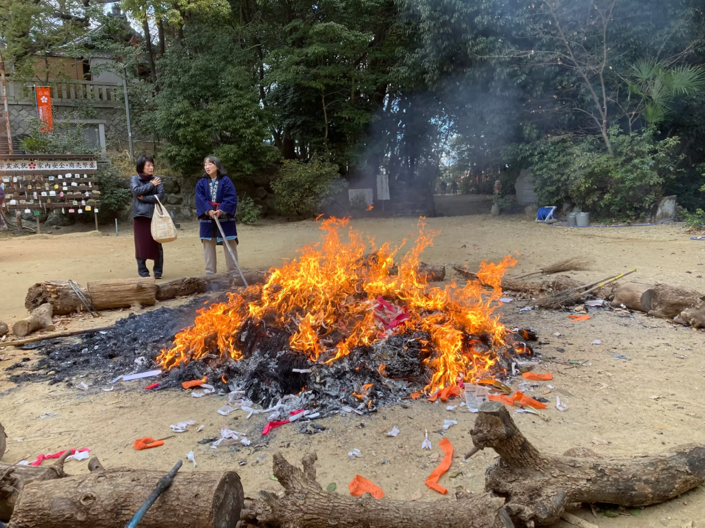 有松天満社「左義長」｜名古屋市緑区