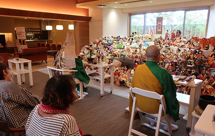 月心会館・家族想ホールリアン 人形供養祭