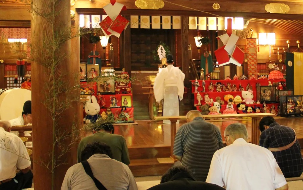 伊豫豆比古命神社（椿神社） 人形感謝祭｜松山市居相