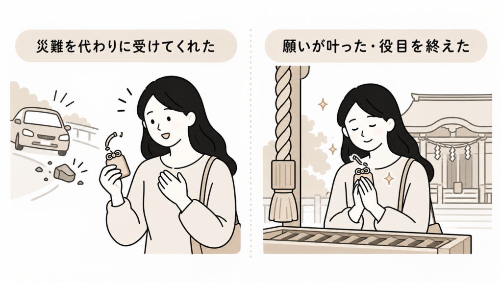 お守りなくした 落とした 意味 サイン スピリチュアル