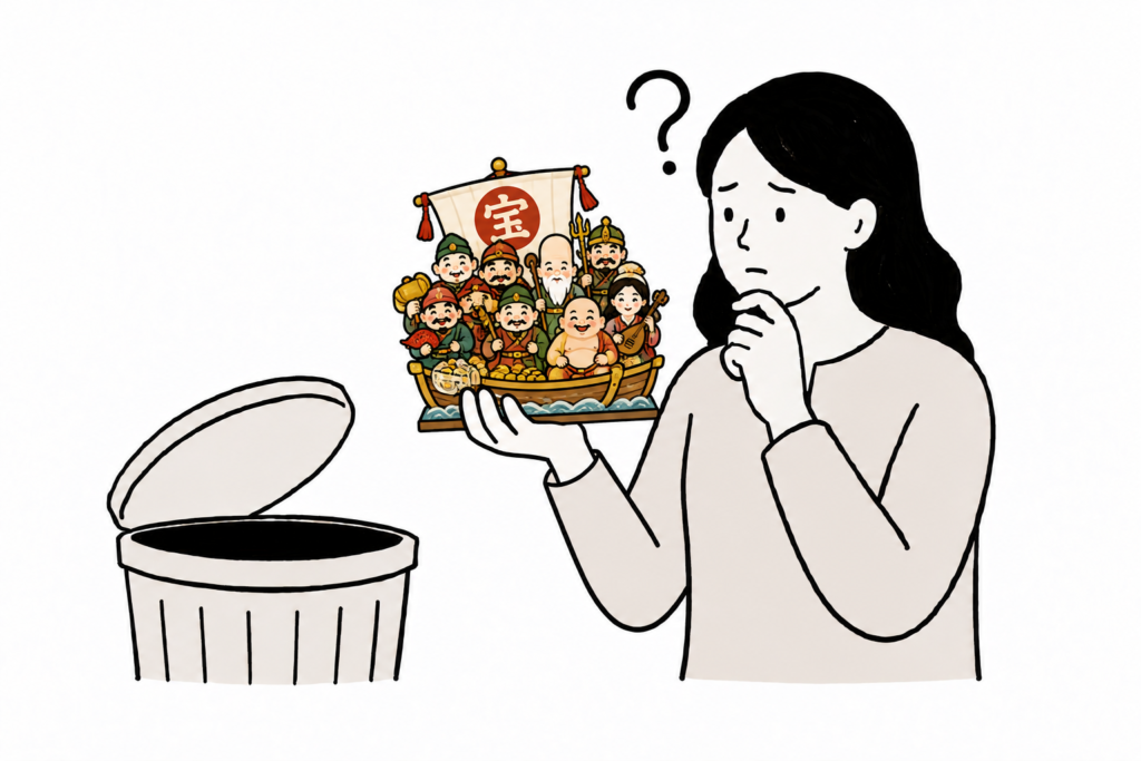 七福神 置物 処分 捨て方 ゴミ 分別