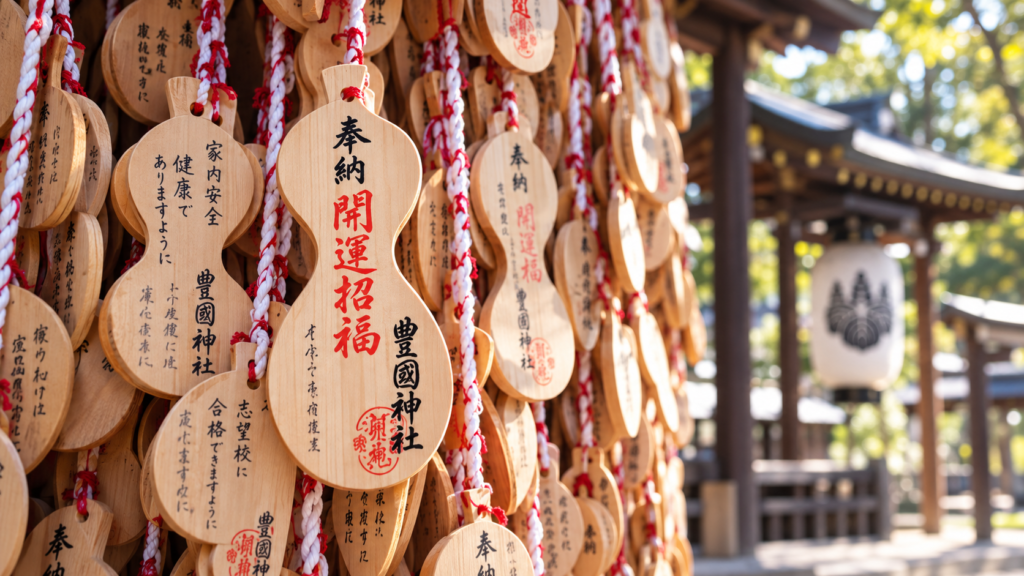 豊国神社 瓢箪絵馬