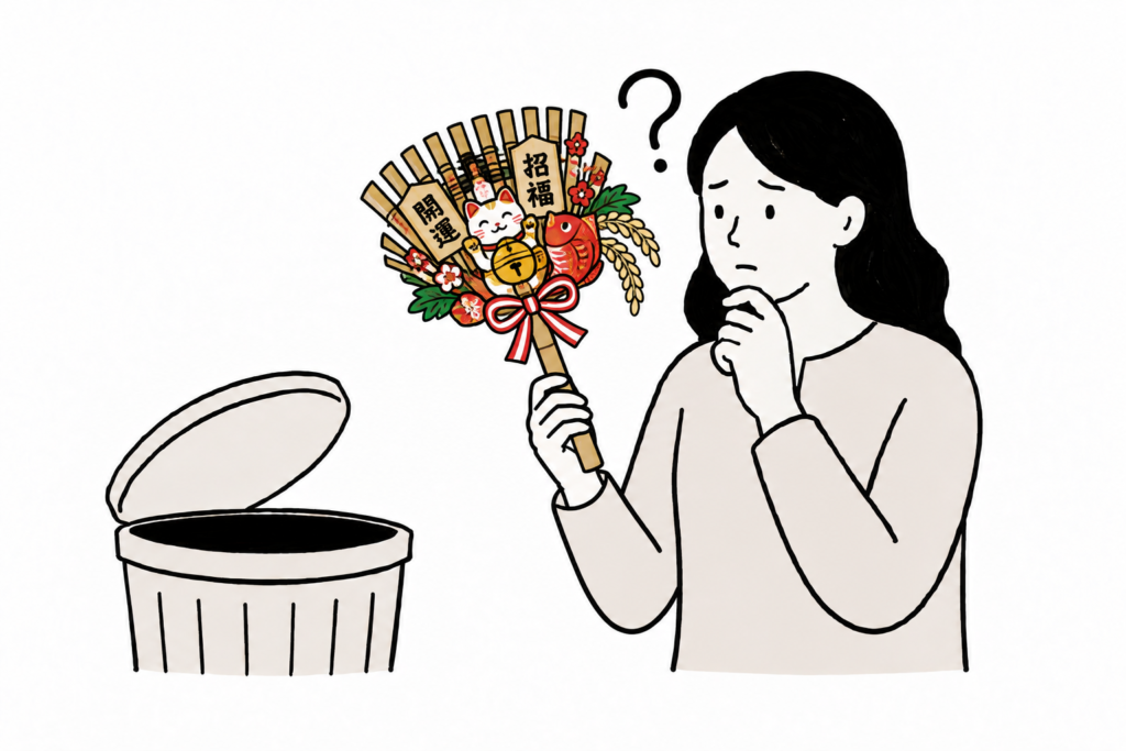 熊手 処分 捨て方