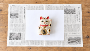 招き猫 処分 捨て方 塩 お清め 自宅
